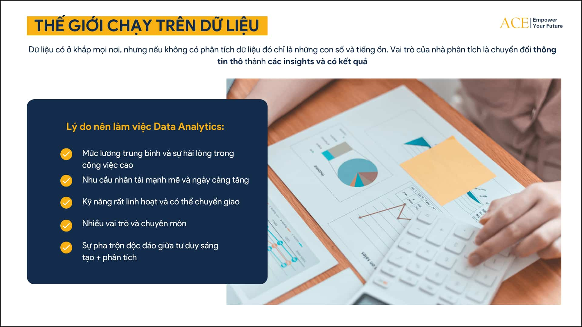 The World Runs on Data Data Analyst ACE Academy