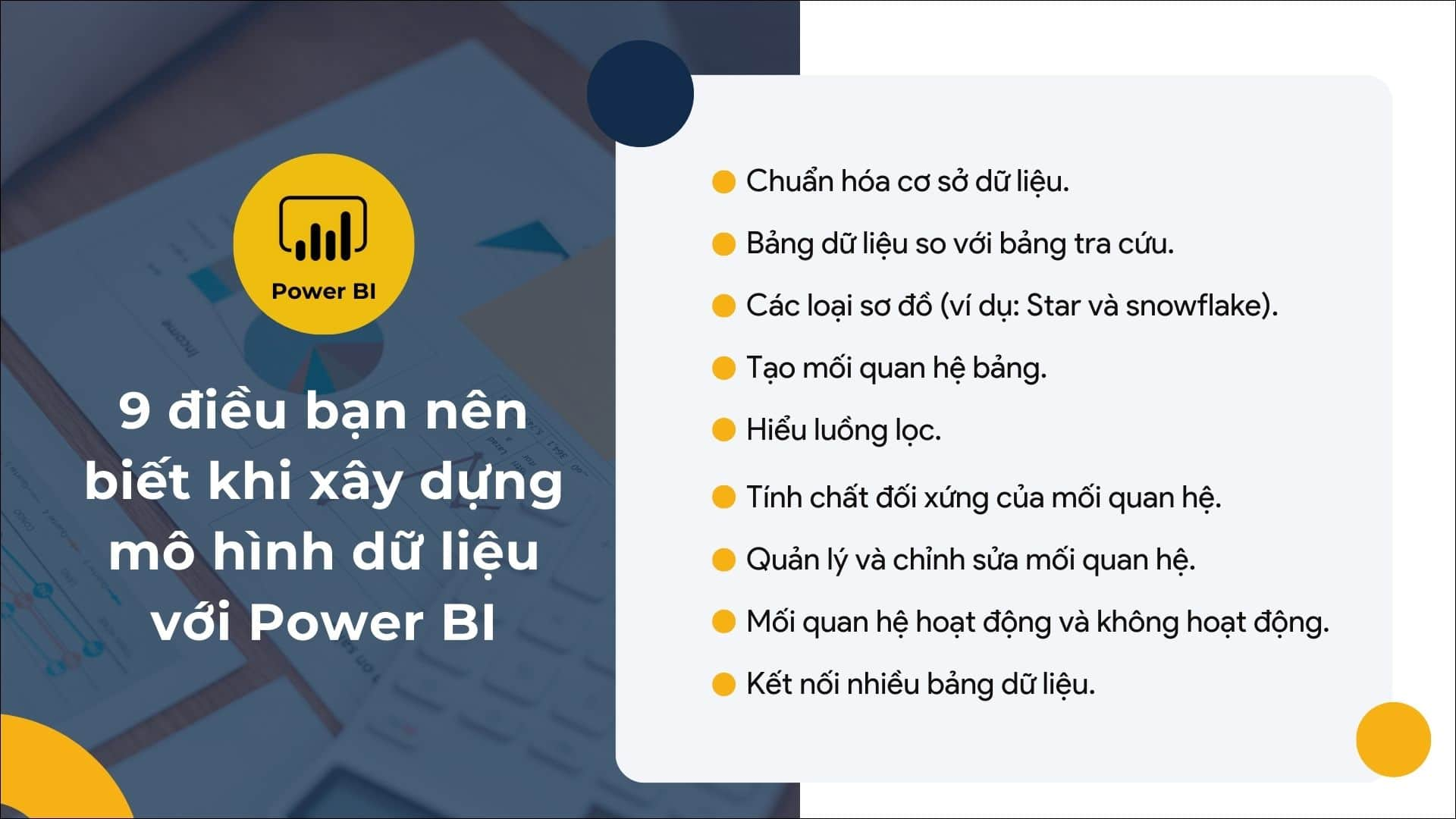 Tạo mô hình dữ liệu trong Power BI - ACE Academy