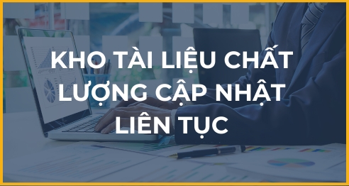 Kho tài liệu cập nhật liên tục