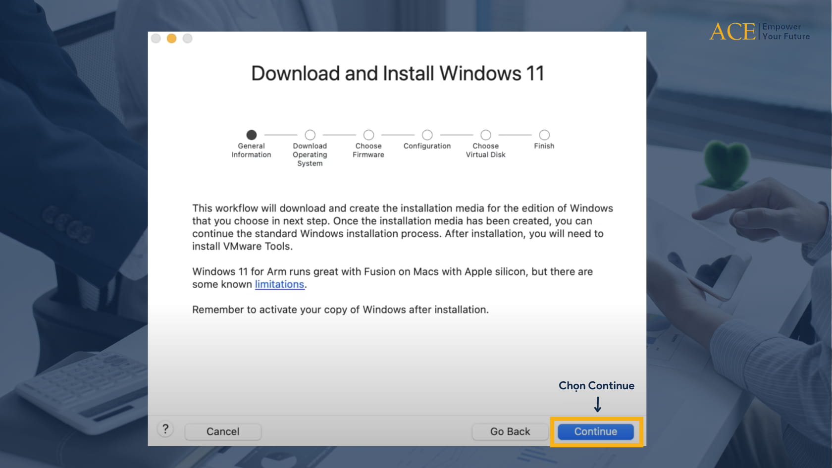 Download và Install Windows 11 - ACE Academy