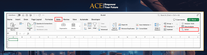 Cách cài Solver trong Excel cho Mac - ACE Academy