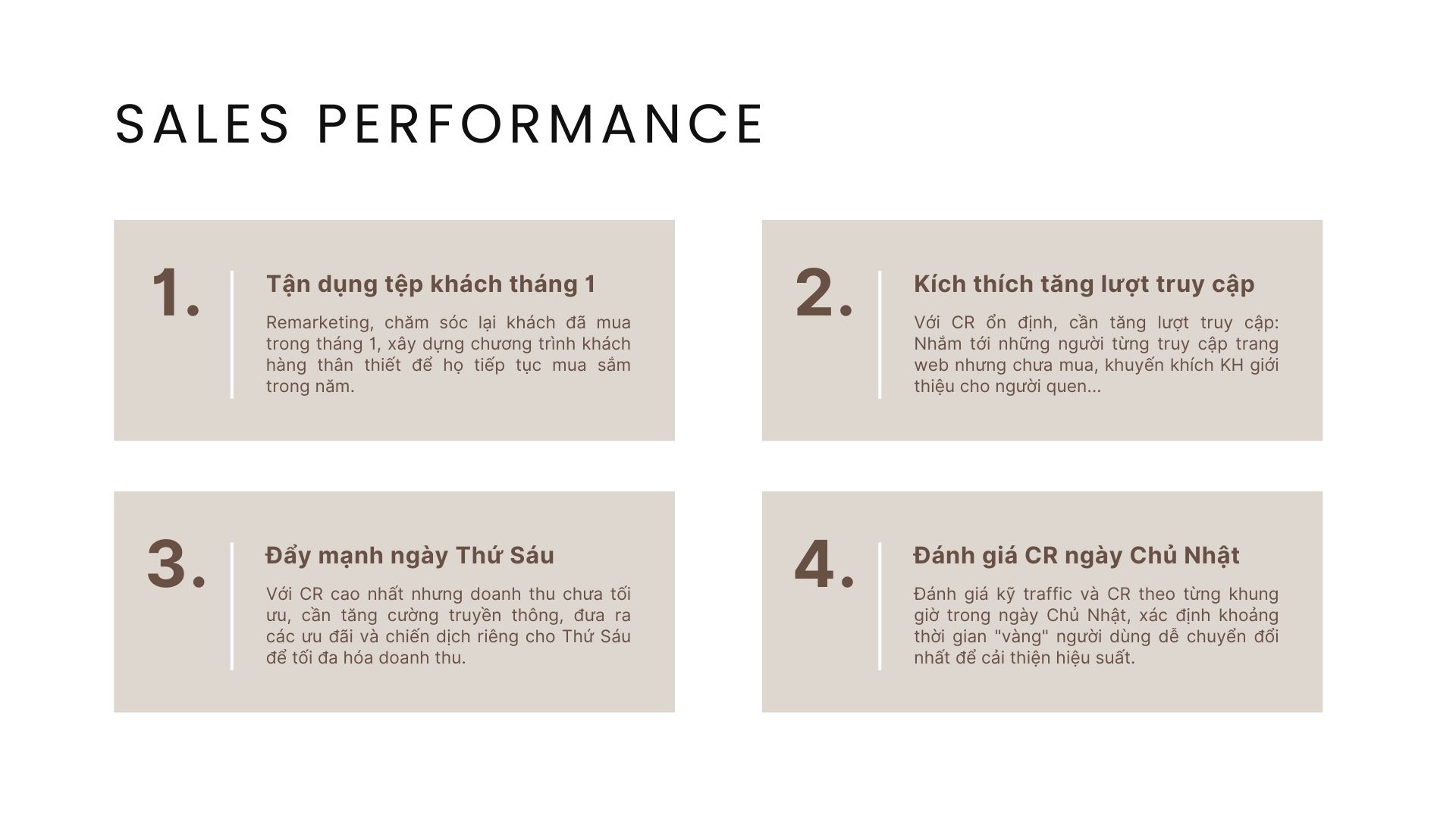 Night Presentation - SWOT section