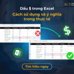 Dấu $ trong Excel