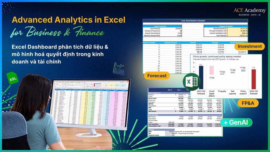 Advanced Analytics in Excel for Business & Finance