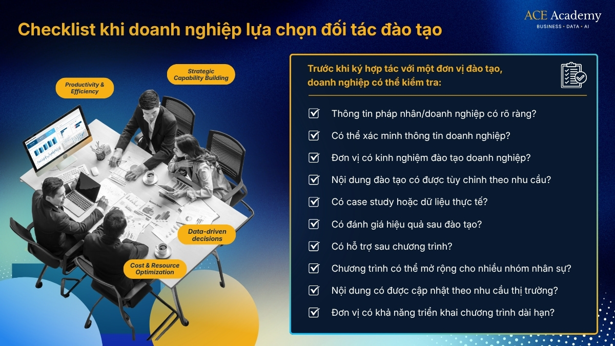 đào tạo Power BI cho doanh nghiệp ACE Academy