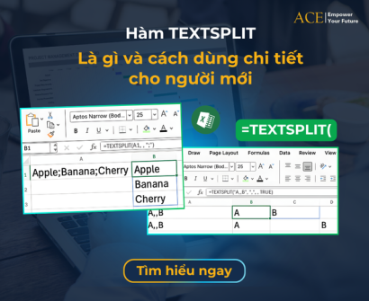 hàm textsplit